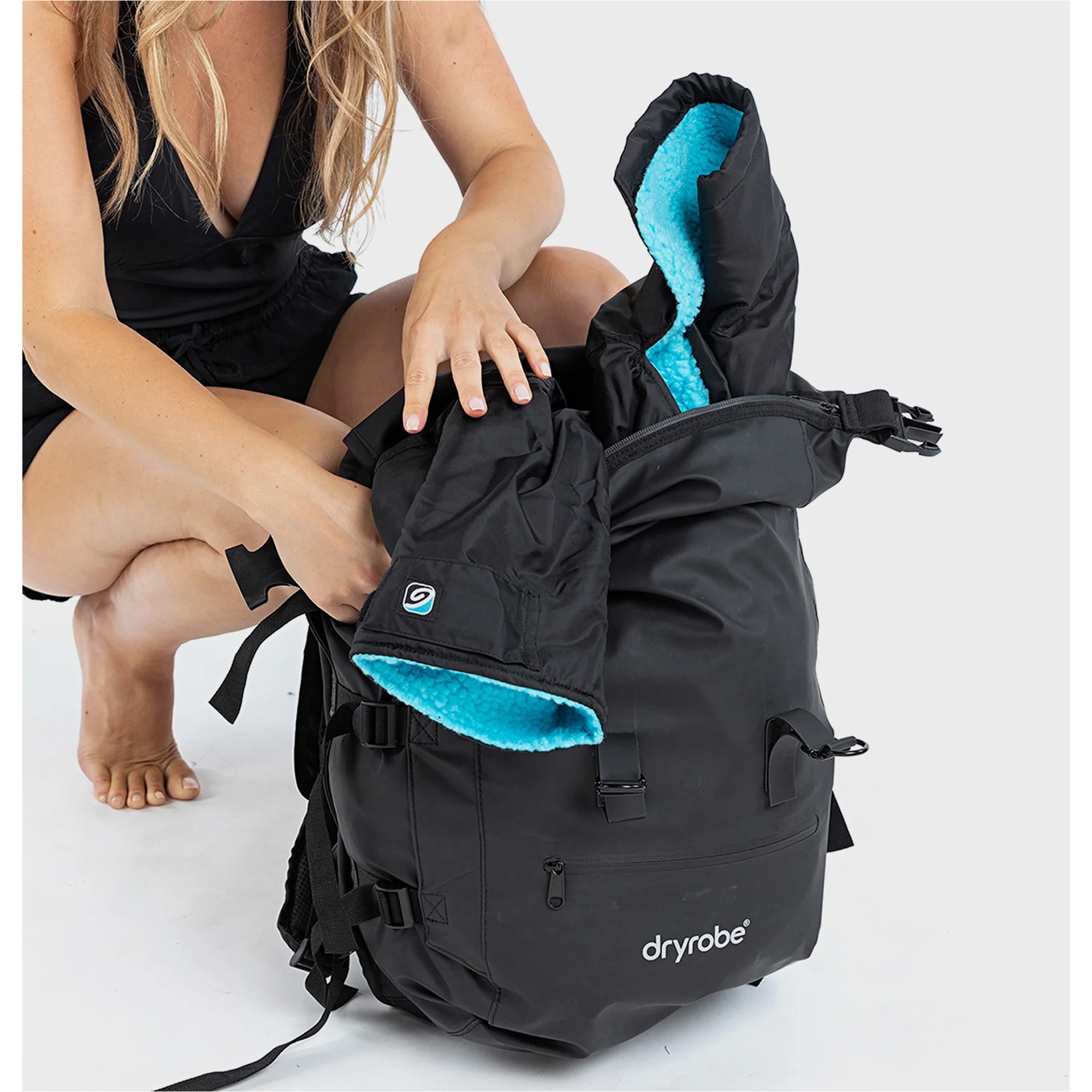 Dryrobe Eco Compression Backpack CP - Black